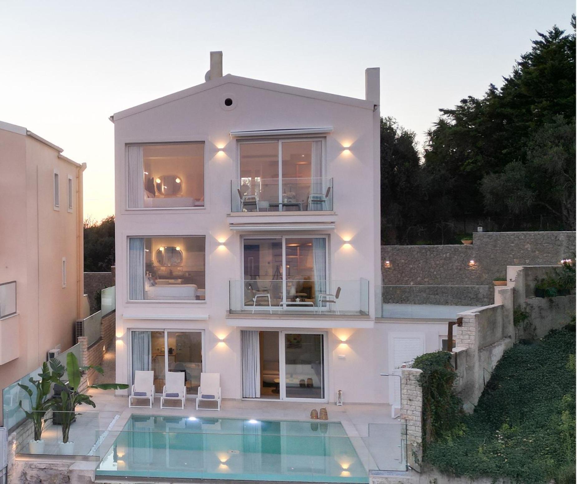 Achillion Luxury Corfu Villa & Suites Perama  Eksteriør billede