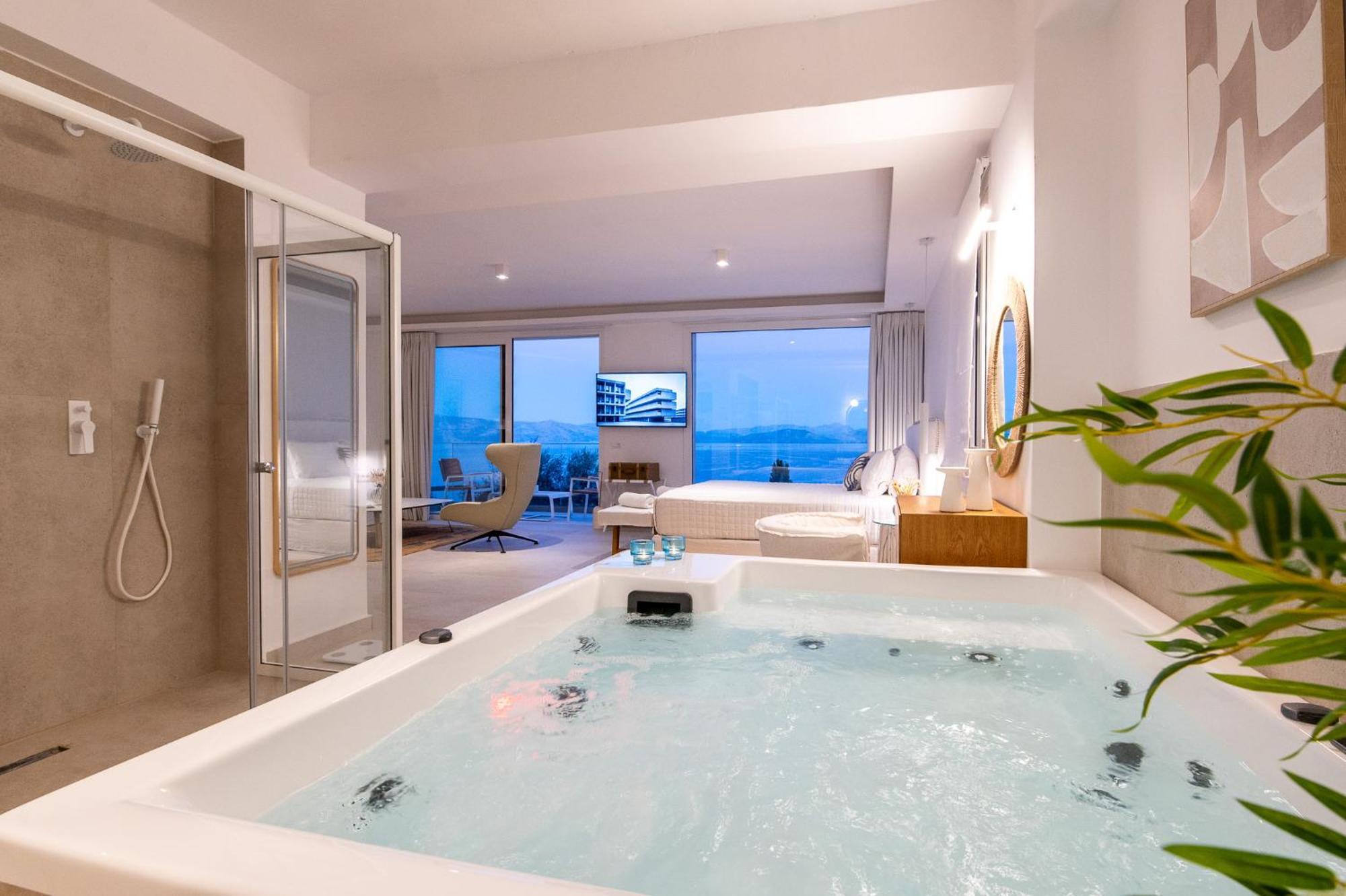 Achillion Luxury Corfu Villa & Suites Perama  Eksteriør billede