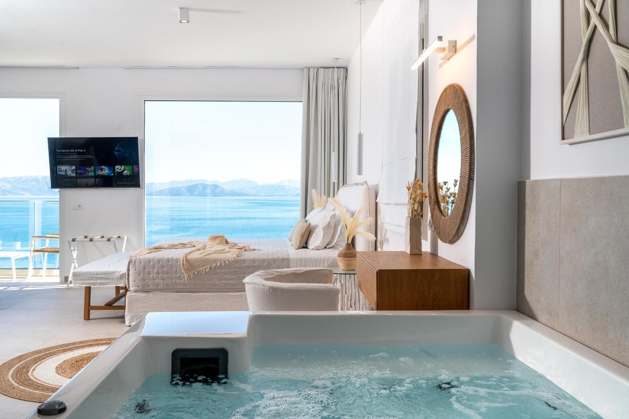 Achillion Luxury Corfu Villa & Suites Perama  Eksteriør billede