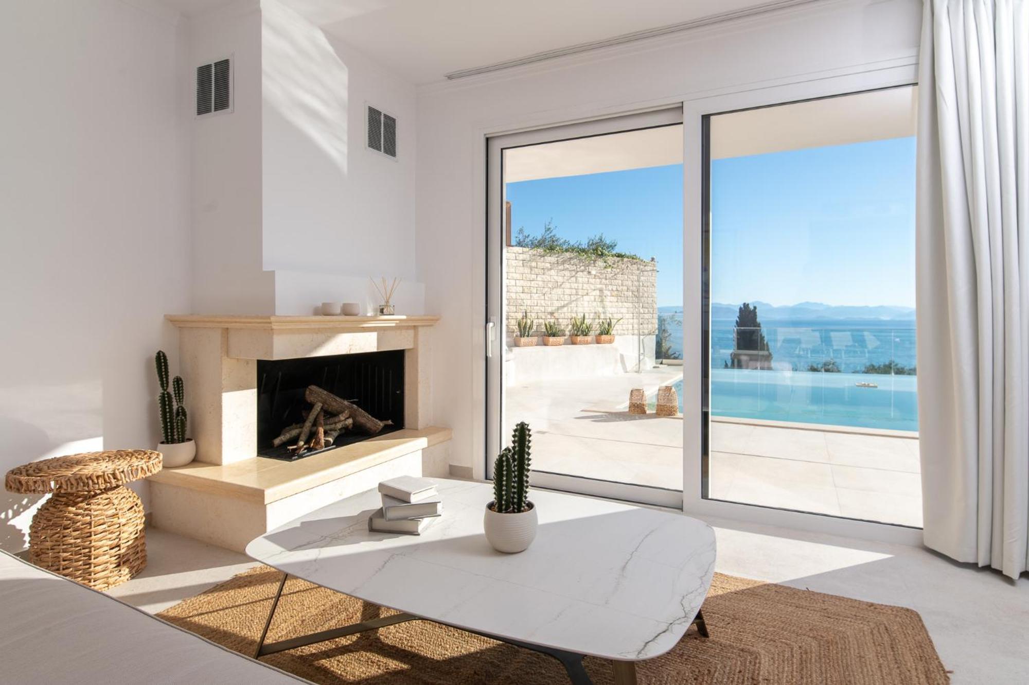 Achillion Luxury Corfu Villa & Suites Perama  Eksteriør billede