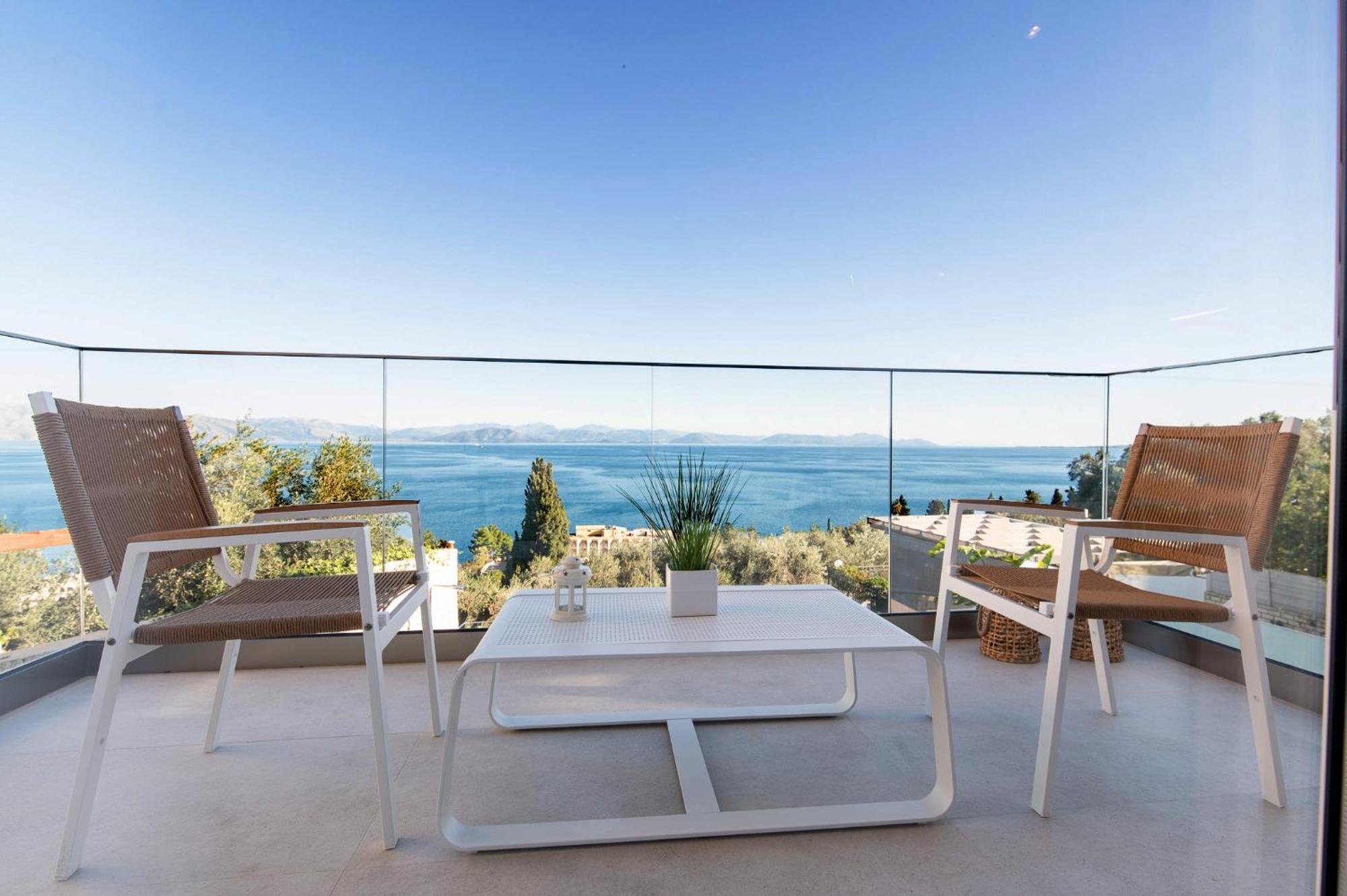 Achillion Luxury Corfu Villa & Suites Perama  Eksteriør billede