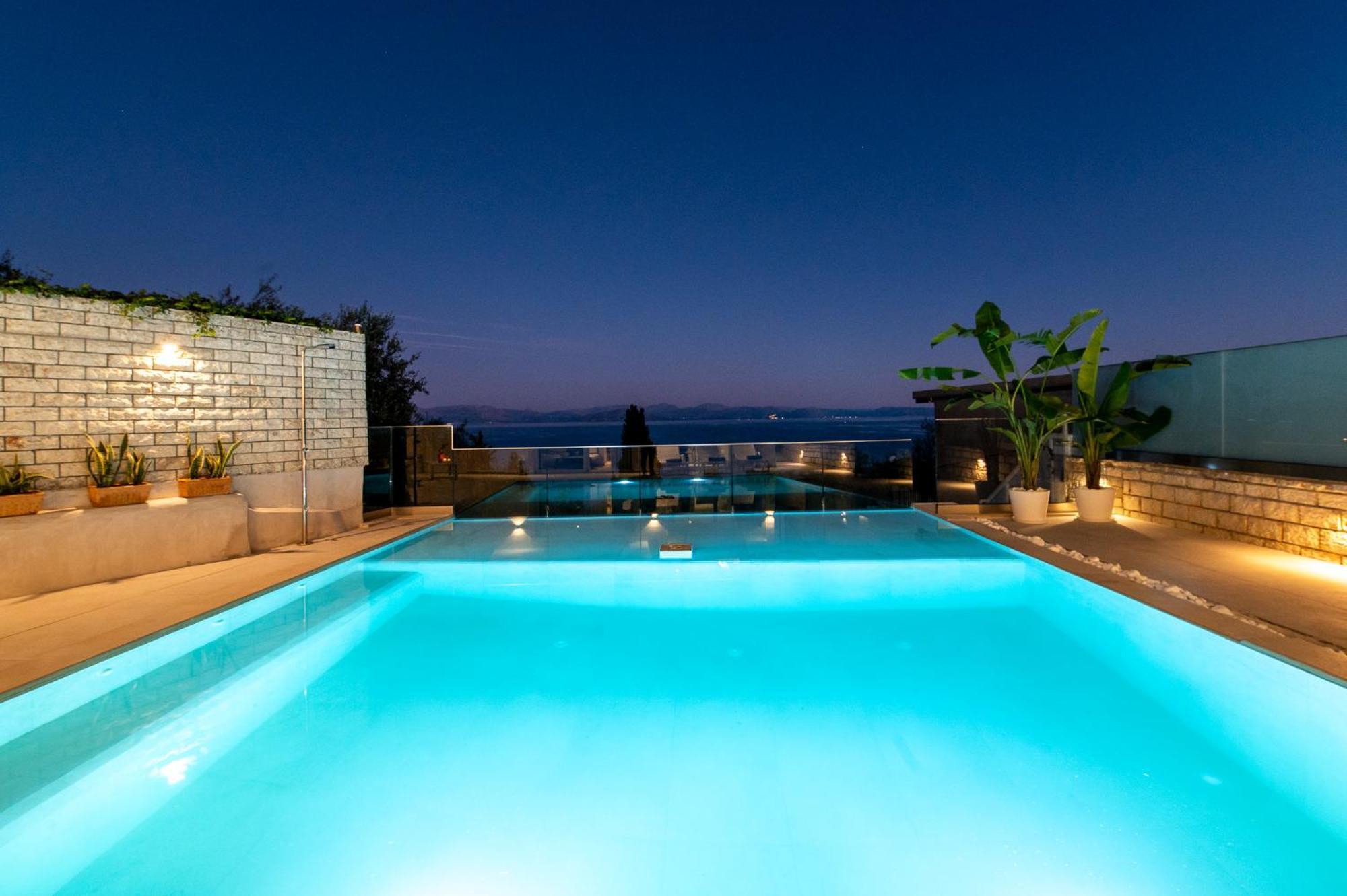 Achillion Luxury Corfu Villa & Suites Perama  Eksteriør billede